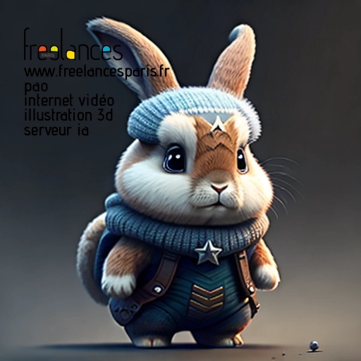 Pao internet vidéo illustration 3d serveur intelligence générative freelance paris studio de création 5T1W6010